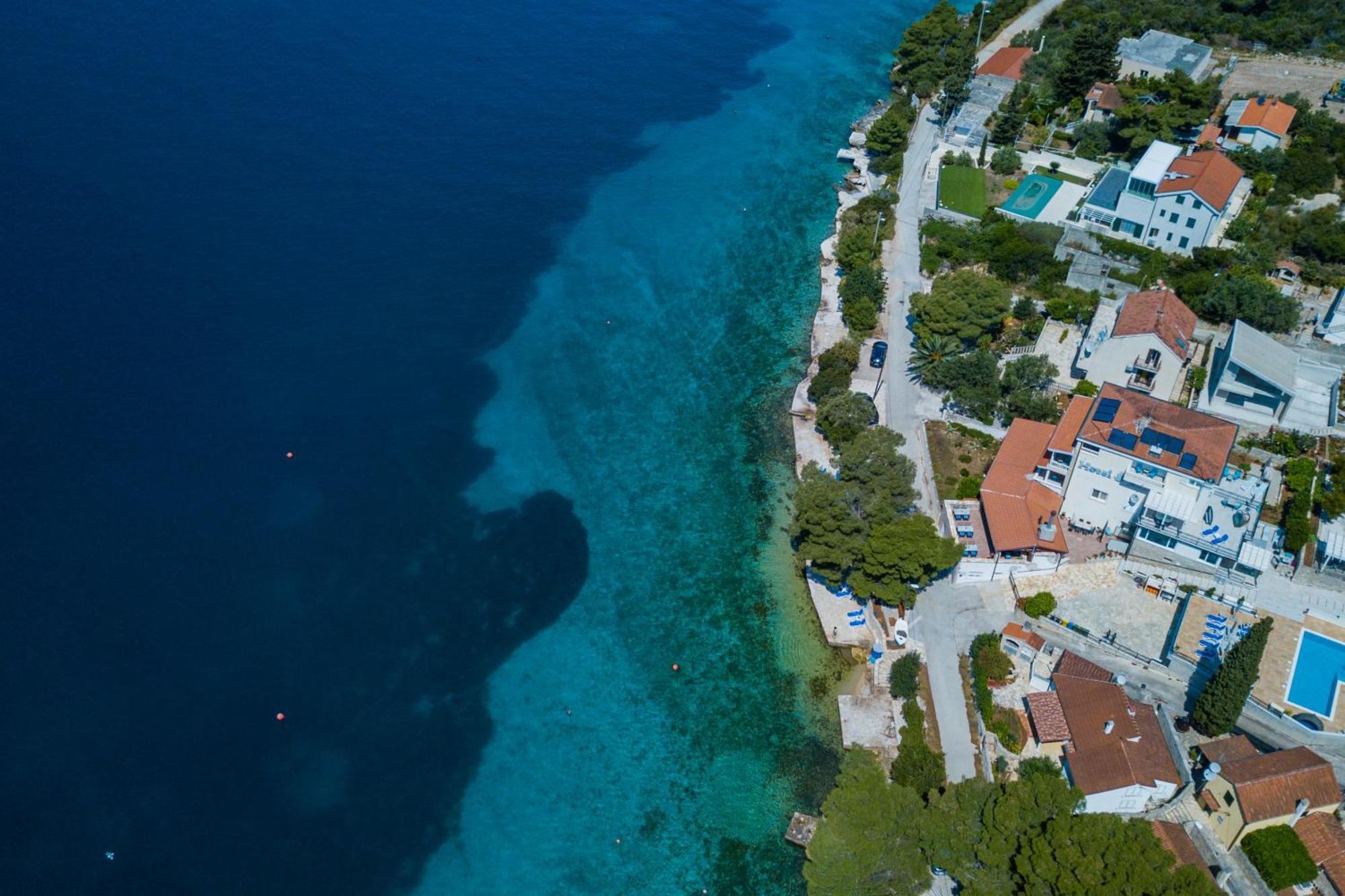 Boutique Guesthouse Sveti Petar, On The Beach, Heated Pool & Boat Berth - Adult Only Necujam Luaran gambar